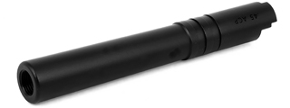 Airsoft Masterpiece .45 ACP Steel Threaded Fixed Outer Barrel for Hi-Capa 5.1 (Color: Black)