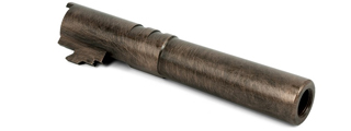 Airsoft Masterpiece .45 ACP Steel Threaded Fixed Outer Barrel for Hi-Capa 4.3 (Color: Copper)