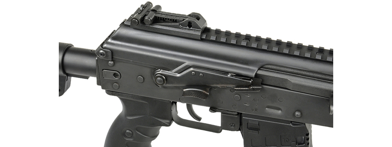 Arcturus AK-12K Steel Bodied Modernized Airsoft AEG Rifle (Color: Black) - Click Image to Close