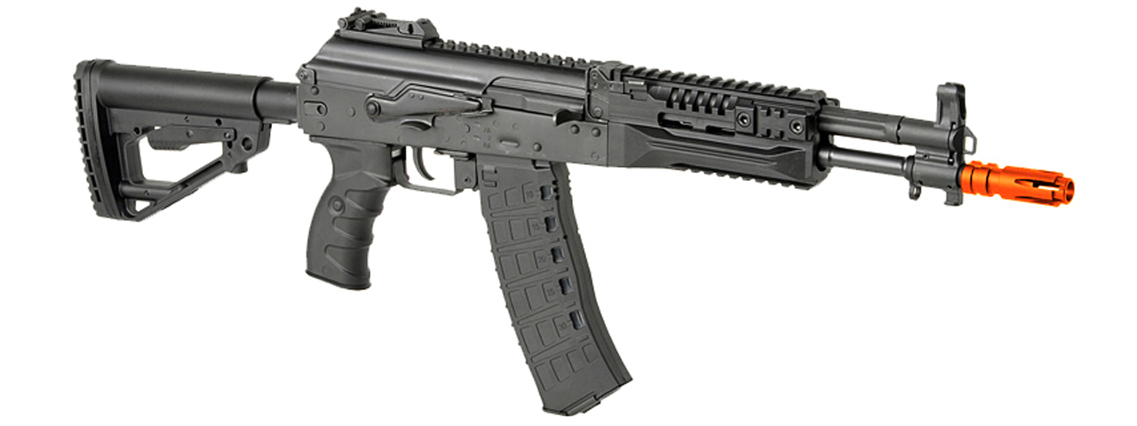 Arcturus AK-12K Steel Bodied Modernized Airsoft AEG Rifle (Color: Black) - Click Image to Close