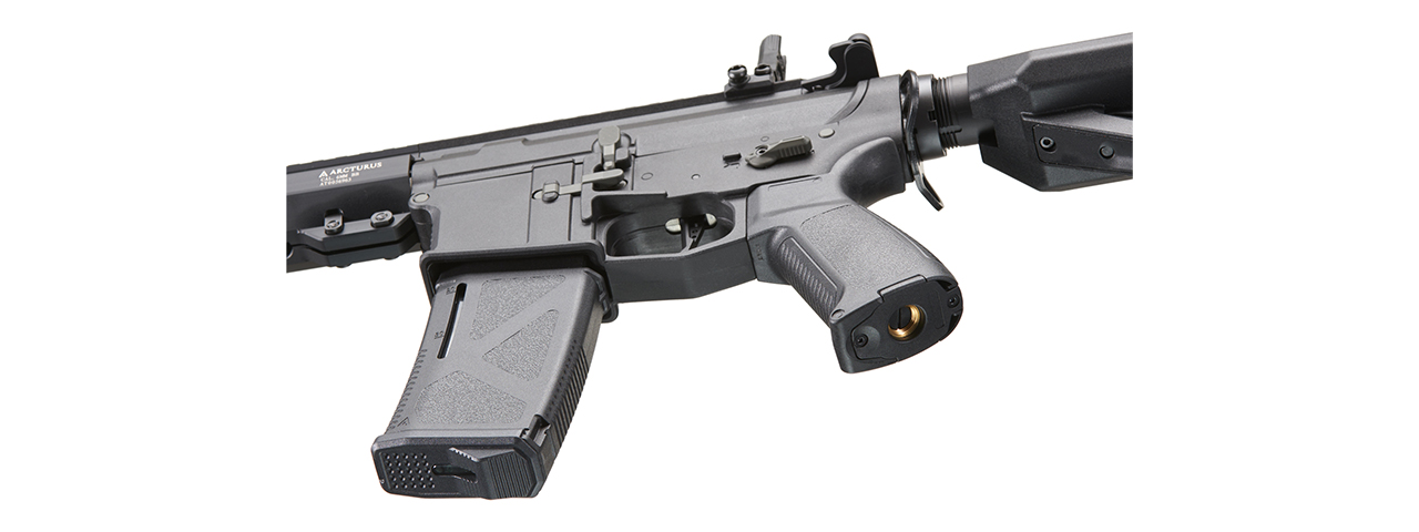 Arcturus Sword Mod 1 CQB 9.55 Inch Airsoft M4 AEG LITE Rifle (Color: Black) - Click Image to Close