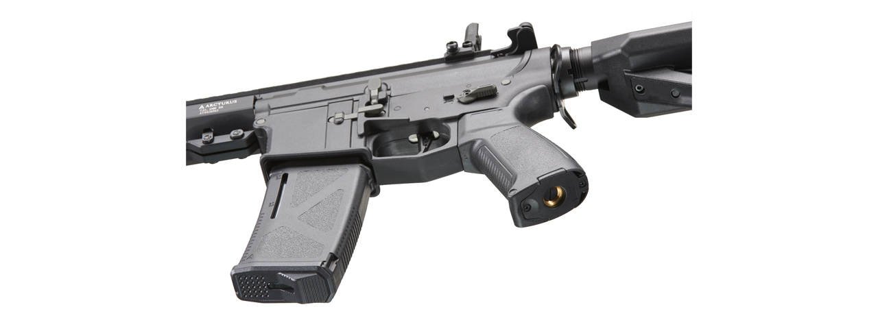Arcturus Sword Mod 1 SBR 8 Inch Airsoft M4 AEG LITE Rifle (Color: Black) - Click Image to Close