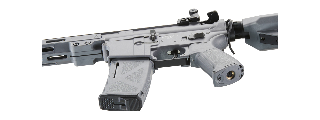 Arcturus LWT MK-1 CQB 10 Inch Sport M4 AEG Rifle (Color: Gray) - Click Image to Close