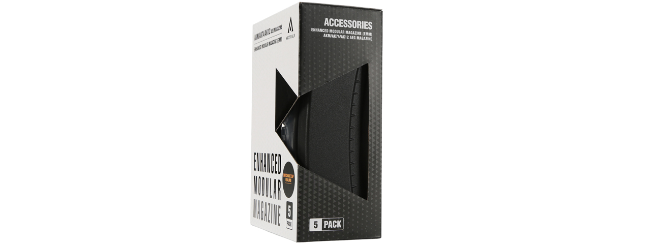 Arcturus AK74 Bakelite 550 Round Hi-Capacity EMM Magazine (Pack of 5) - Click Image to Close