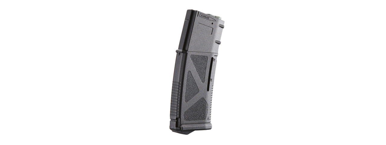 Arcturus AR Mod 1 M4/M16 30/130 Round Variable Mid-Cap Windowed EMM Magazine (Color: Black) - Click Image to Close