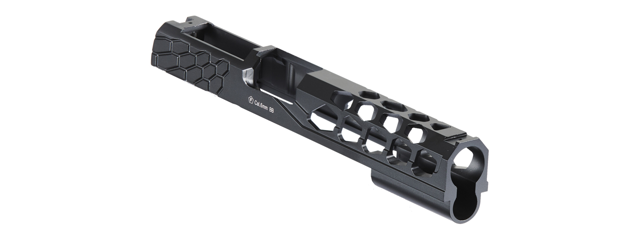 Army Armament Lightweight CNC Aluminum Slide for R612-2 GBB Airsoft Pistols (Color: Black)
