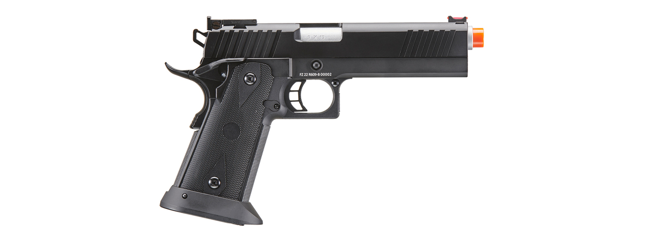 Army Armament R609 Hi-Capa Gas Blowback Airsoft Pistol (Color: Black) - Click Image to Close