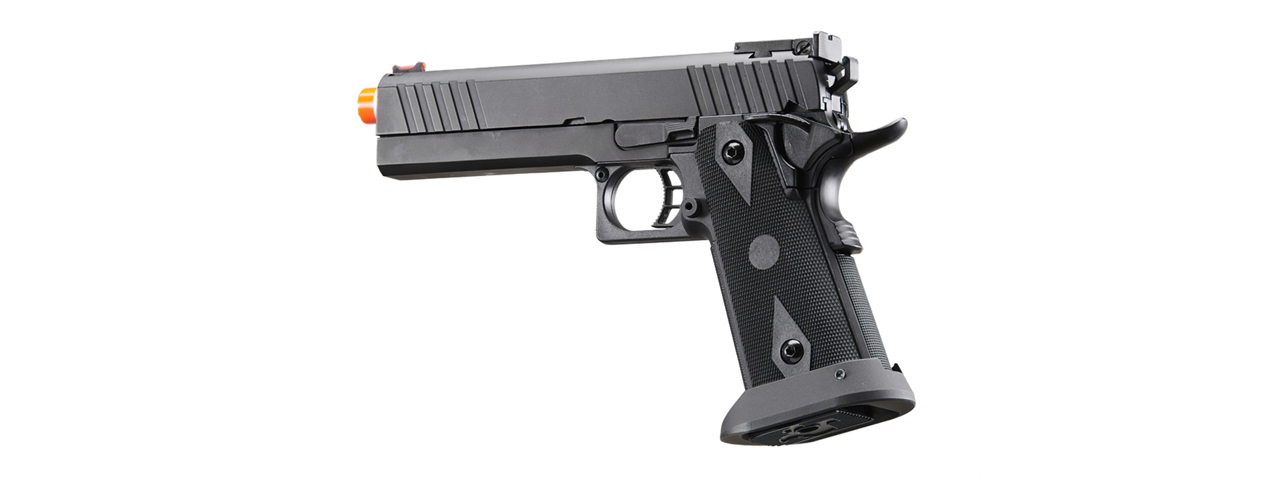 Army Armament R609 Hi-Capa Gas Blowback Airsoft Pistol (Color: Black) - Click Image to Close