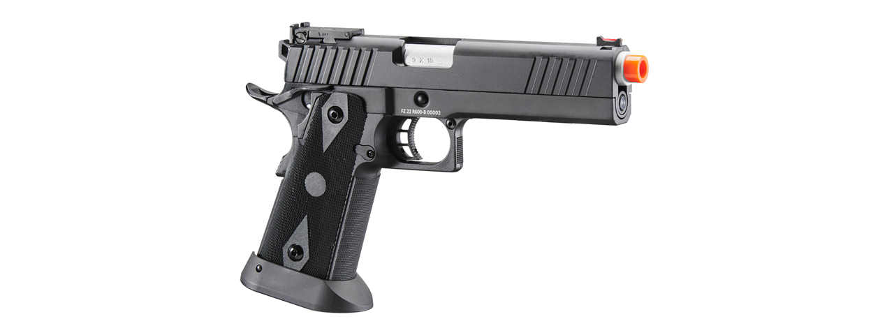 Army Armament R609 Hi-Capa Gas Blowback Airsoft Pistol (Color: Black)