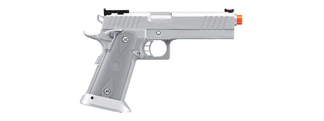 Army Armament R609 1911 Gas Blowback Airsoft Pistol (Color: Silver) - Click Image to Close