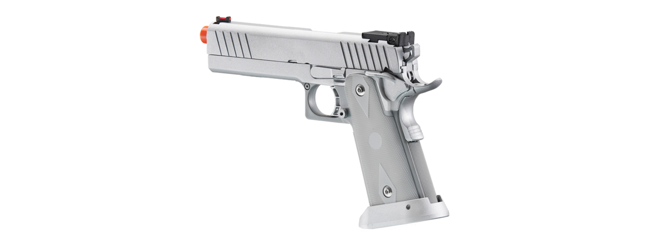 Army Armament R609 1911 Gas Blowback Airsoft Pistol (Color: Silver) - Click Image to Close