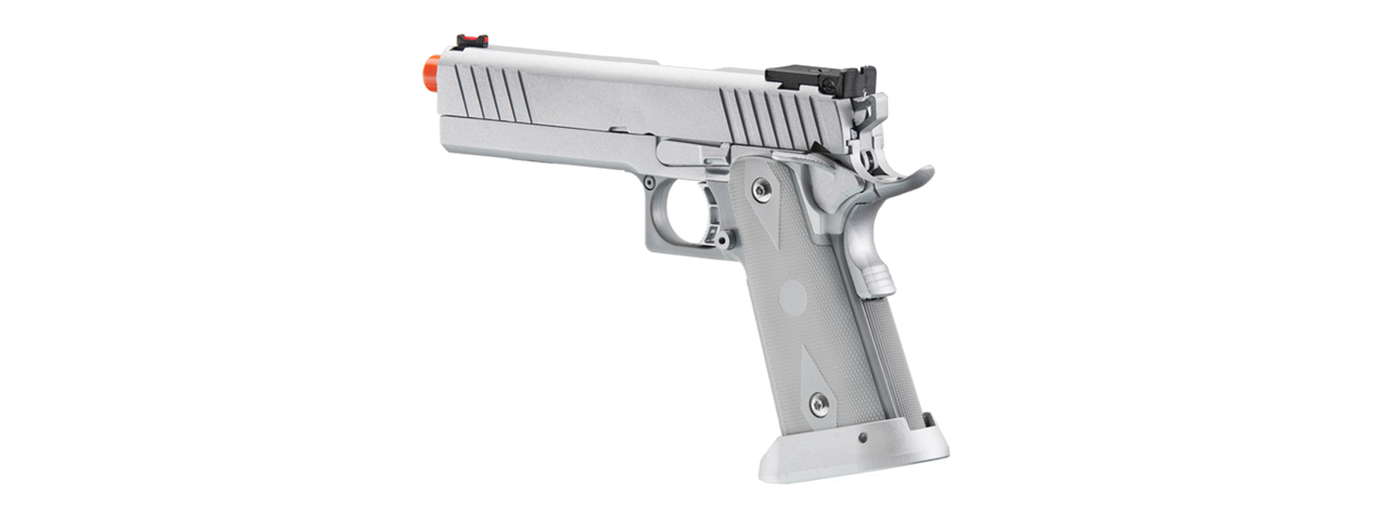 Army Armament R609 1911 Gas Blowback Airsoft Pistol (Color: Silver)