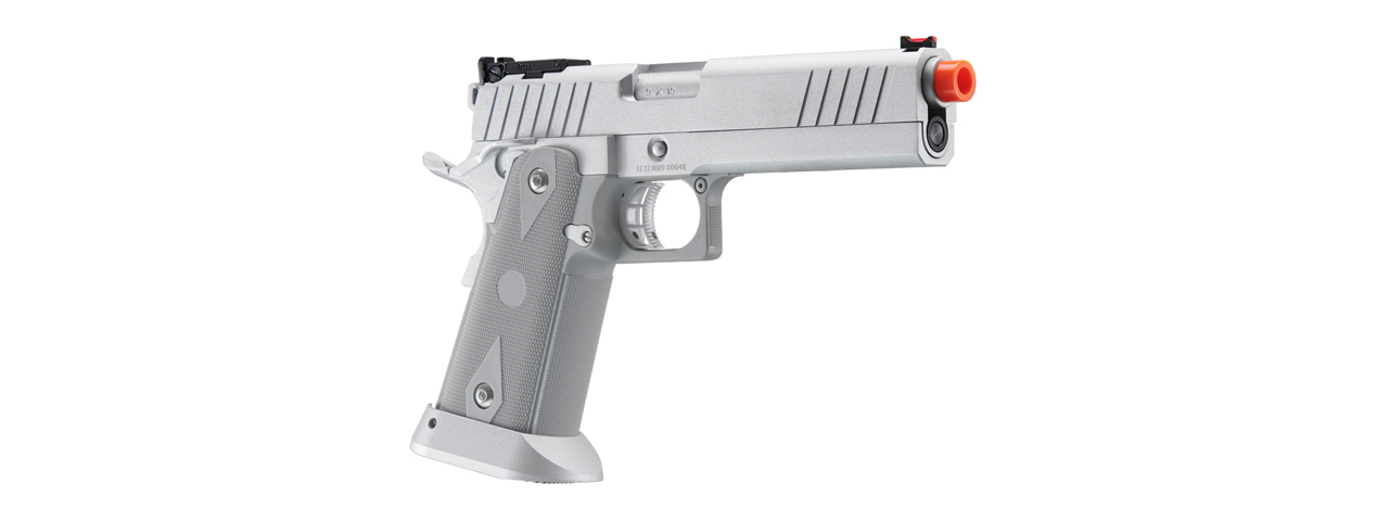 Army Armament R609 1911 Gas Blowback Airsoft Pistol (Color: Silver)