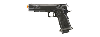 Army Armament R611 XL 5.1 Hi-Capa Gas Blowback Airsoft Pistol (Color: Black)