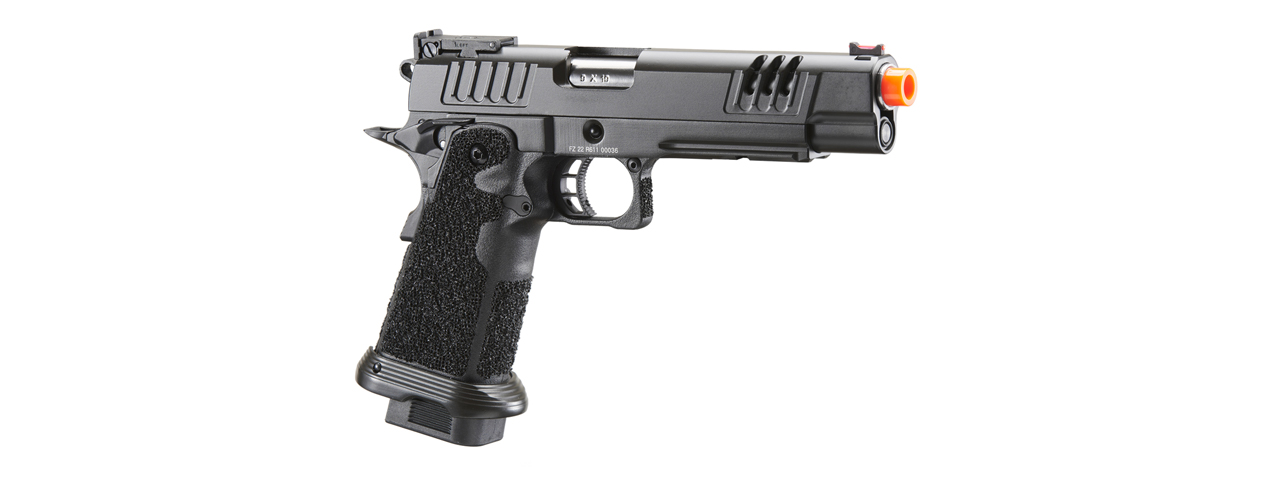 Army Armament R611 XL 5.1 Hi-Capa Gas Blowback Airsoft Pistol (Color: Black)