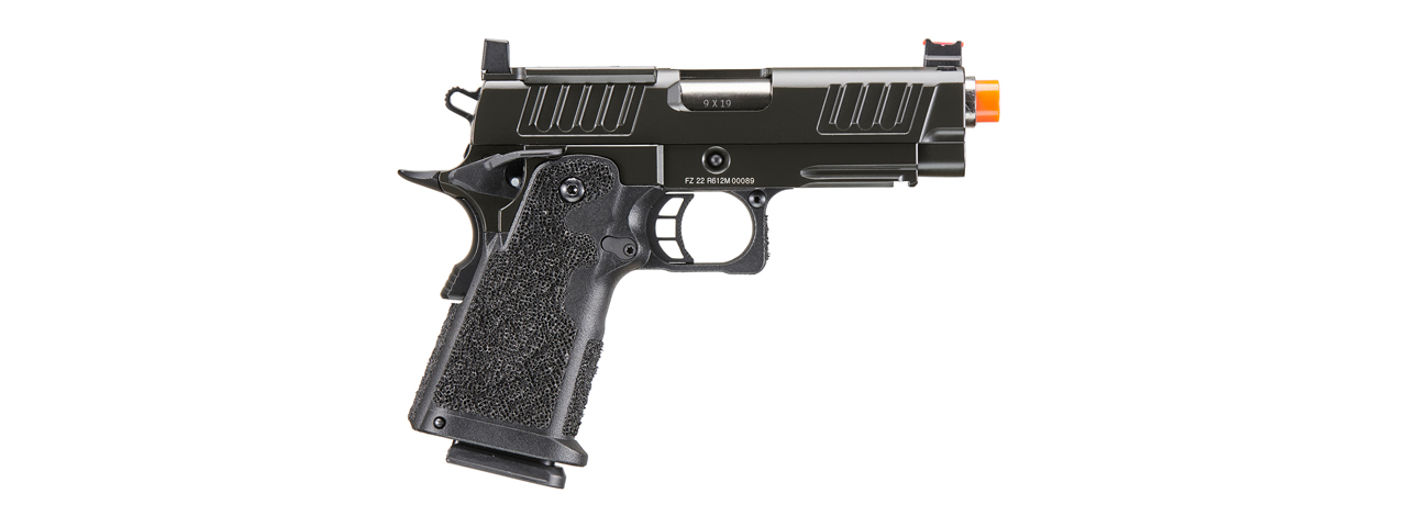 Army Armament R612M C2 Hi-Capa 4.3 Gas Blowback Airsoft Pistol w/ Red Dot Mount (Color: Black)