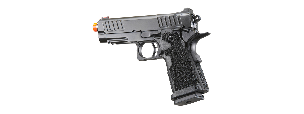 Army Armament R612 C2 Hi-Capa 4.3 Gas Blowback Airsoft Pistol (Color: Black) - Click Image to Close