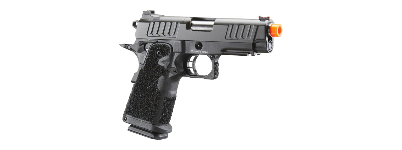 Army Armament R612 C2 Hi-Capa 4.3 Gas Blowback Airsoft Pistol (Color: Black) - Click Image to Close