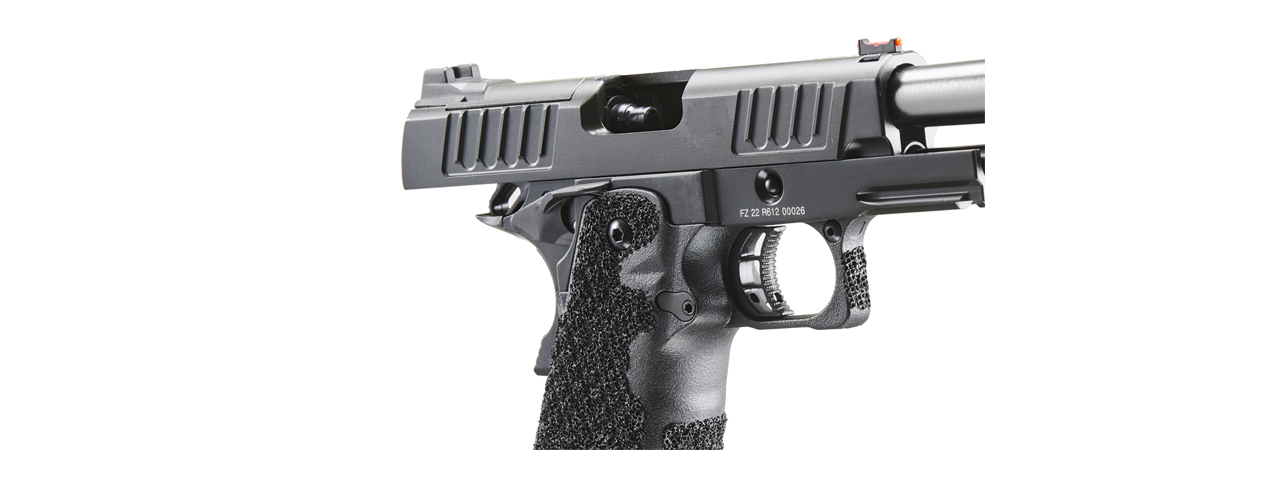 Army Armament R612 C2 Hi-Capa 4.3 Gas Blowback Airsoft Pistol (Color: Black) - Click Image to Close