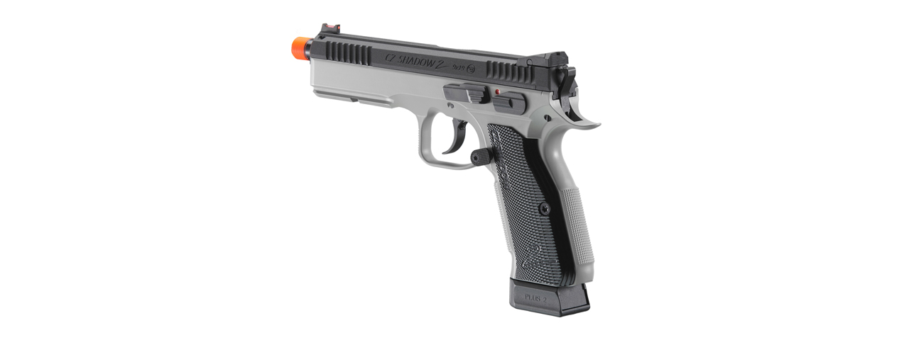 ASG CZ Shadow 2 Gas Blowback CO2 Airsoft Pistol (Color: Black / Urban Grey)