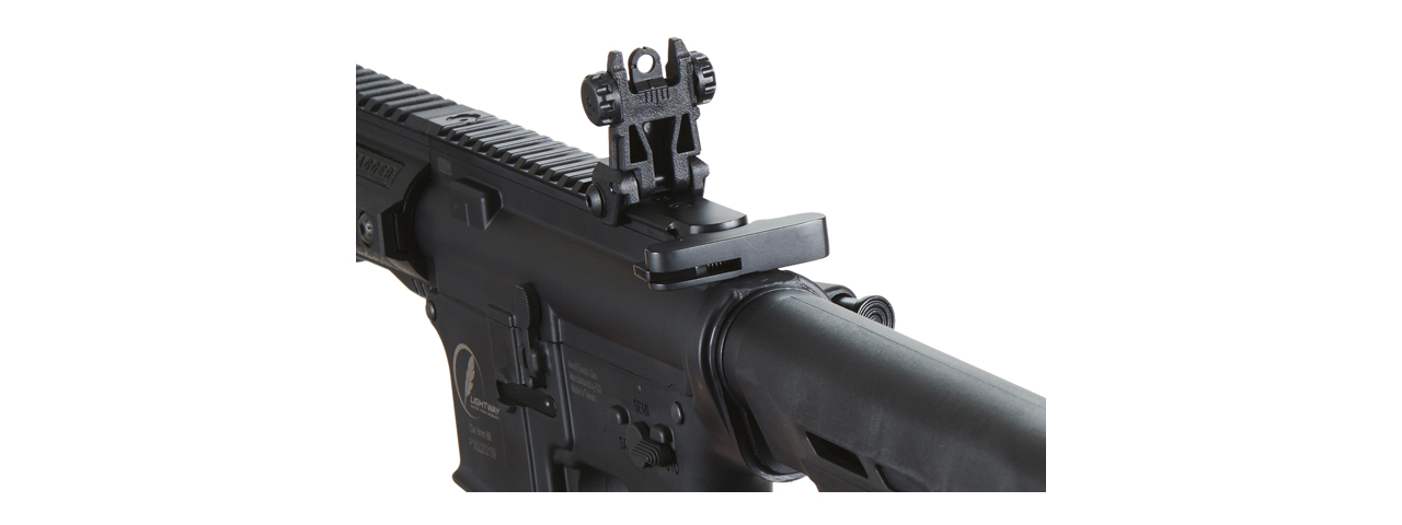 ICS Lightway Peleador Sportline Airsoft M4 AEG Rifle (Color: Black) - Click Image to Close
