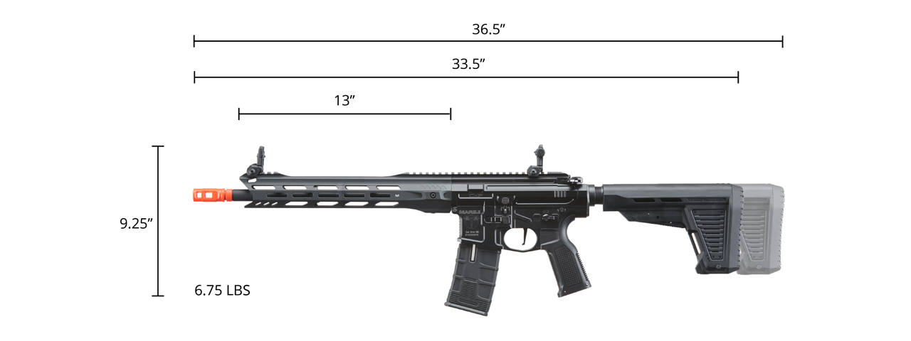 ICS CXP-MARS II Carbine Airsoft AEG Rifle (Color: Black)