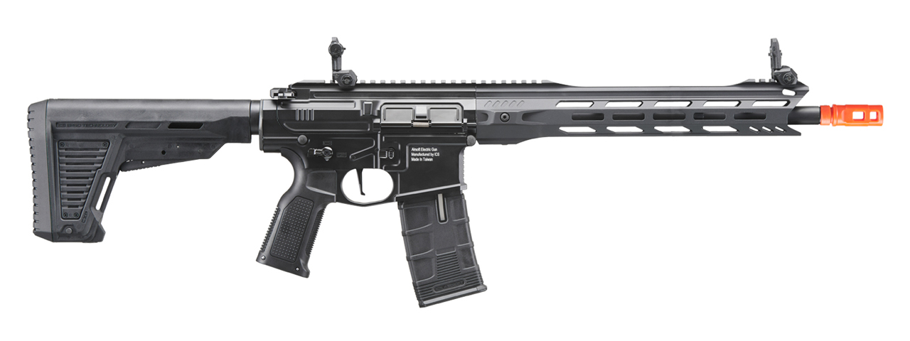 ICS CXP-MARS II Carbine SSS Airsoft AEG Rifle w/ M-LOK Handguard (Color: Black) - Click Image to Close