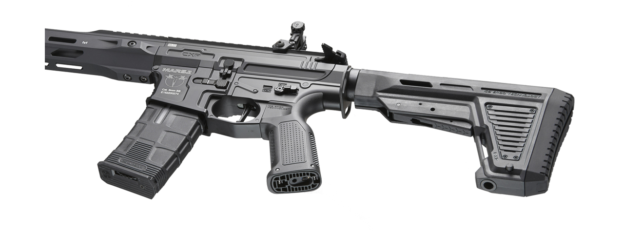 ICS CXP-MARS II Carbine SSS Airsoft AEG Rifle w/ M-LOK Handguard (Color: Black) - Click Image to Close