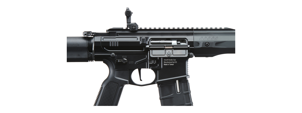 ICS CXP-MARS II Full Metal DMR Airsoft AEG Rifle (Color: Black) - Click Image to Close