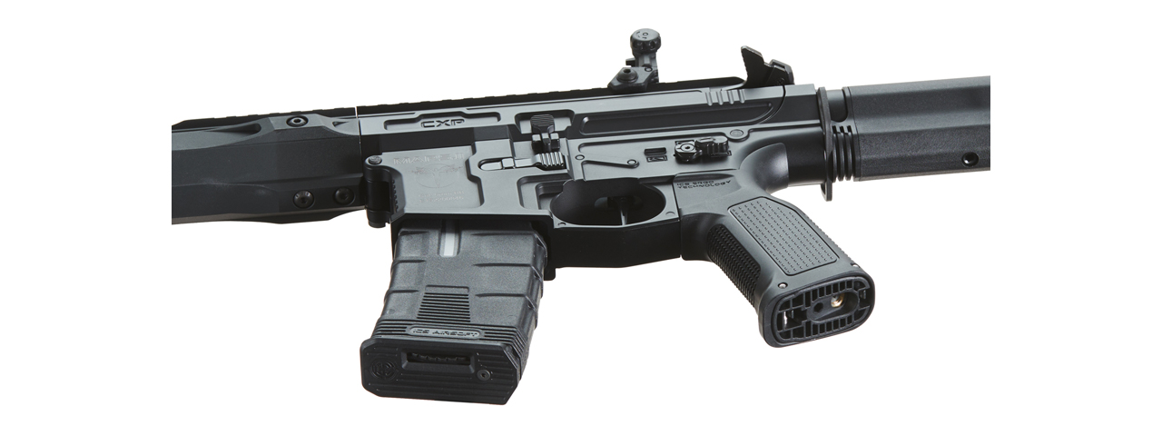 ICS CXP-MARS II Full Metal DMR Airsoft AEG Rifle (Color: Black) - Click Image to Close