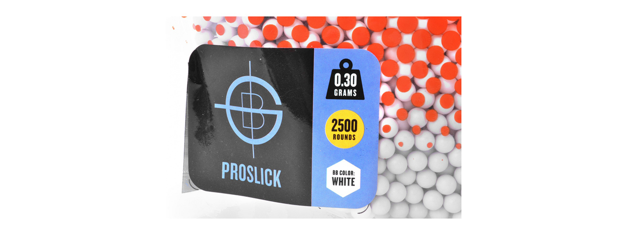 Golden Ball 2500 Round 0.30g ProSlick Seamless BBs - Click Image to Close