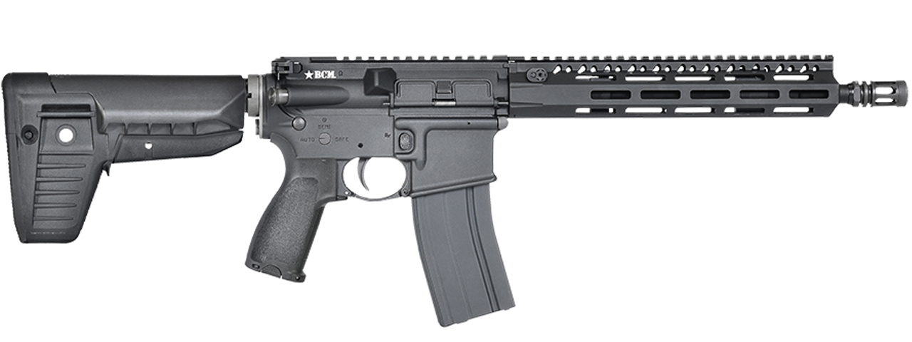 BCM Licensed MCMR 11.5" Full Metal Airsoft AEG w/ VFC Avalon Gearbox (Color: Black) - Click Image to Close