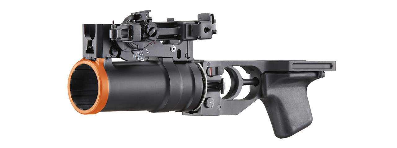 Double Bell Metal AK Grenade Launcher (Color: Black)