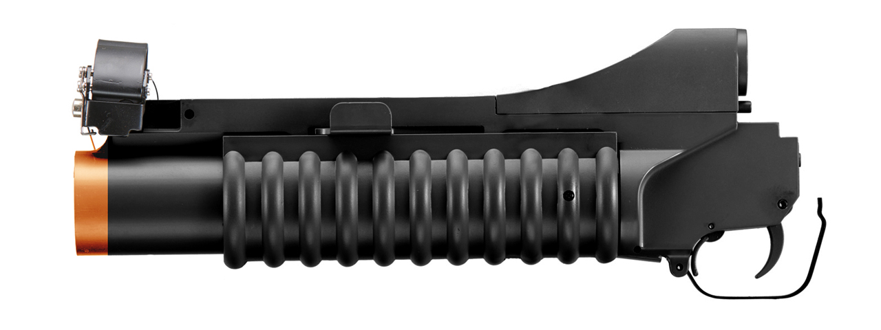 Double Bell M203 Short Airsoft Gas Grenade Launcher *No Grenade* (Color: Black)