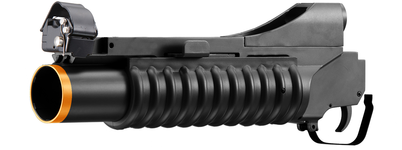 Double Bell M203 Short Airsoft Gas Grenade Launcher *No Grenade* (Color: Black)