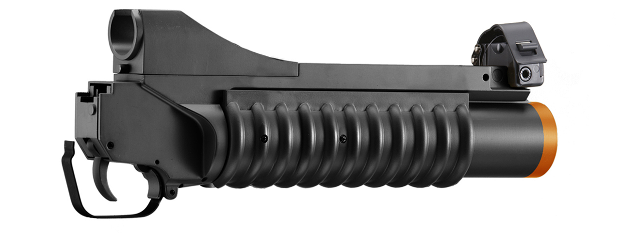 Double Bell M203 Short Airsoft Gas Grenade Launcher *No Grenade* (Color: Black)