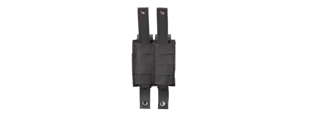 Code 11 Molle Double Pistol Magazine Pouch (Color: Black)