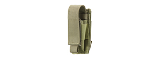 Code 11 Single Pistol Magazine Pouch (Color: OD Green)