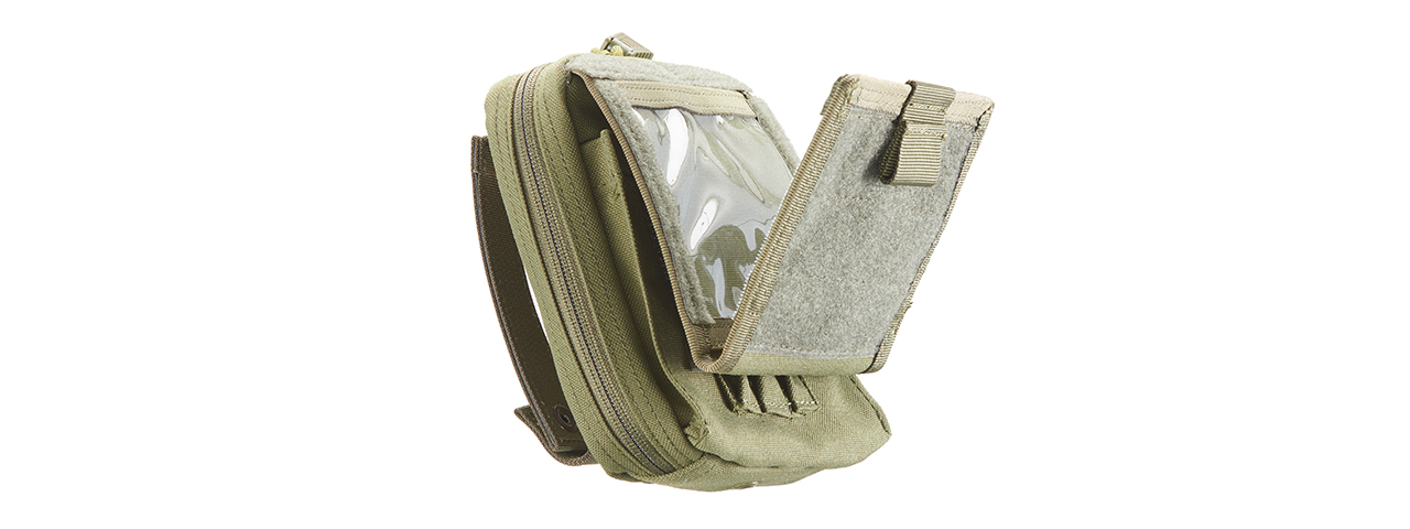 Code 11 Tactical Molle Map Pouch (Color: OD Green) - Click Image to Close