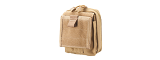 Code 11 Tactical Molle Map Pouch (Color: Tan)