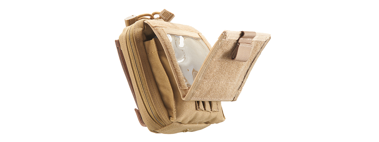 Code 11 Tactical Molle Map Pouch (Color: Tan)