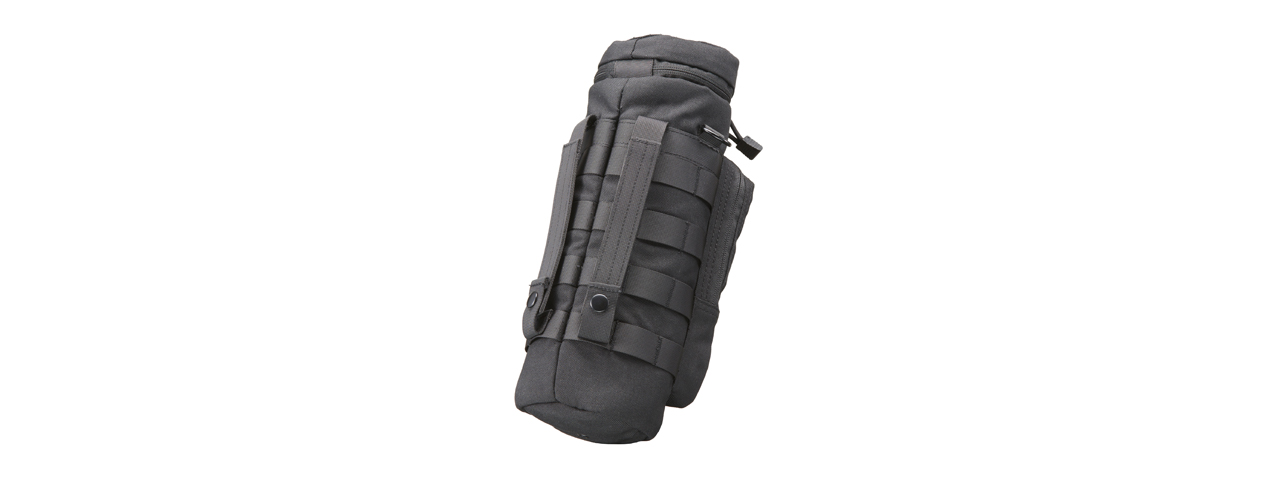 Code 11 Molle Water Bottle Hydration Pouch (Color: Black)