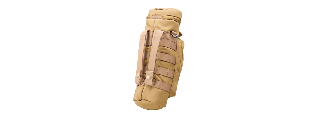 Code 11 Molle Water Bottle Hydration Pouch (Color: Tan) - Click Image to Close