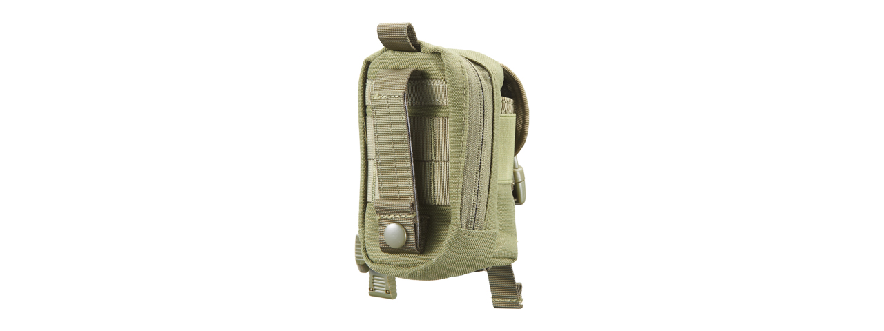 Code 11 Molle Multi-Purpose Handheld Radio Pouch (Color: OD Green) - Click Image to Close