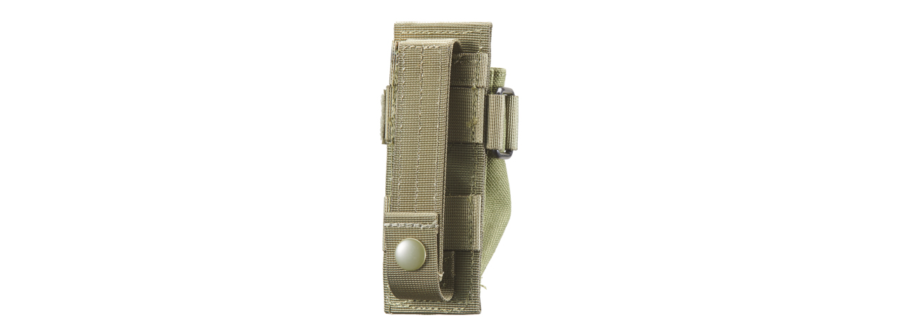 Code 11 Tactical Flashlight Pouch (Color: OD Green)