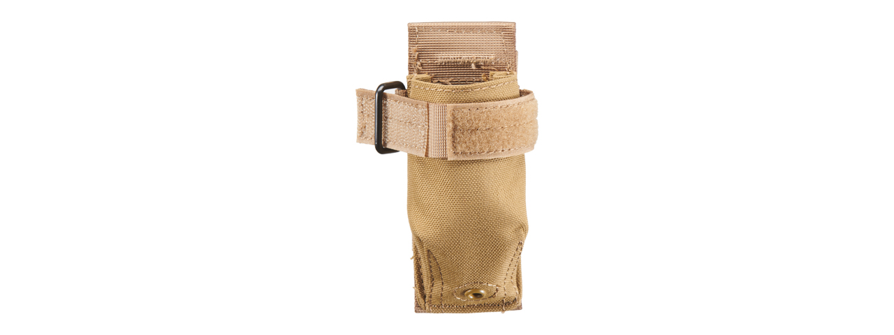 Code 11 Tactical Flashlight Pouch (Color: Tan)