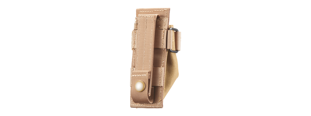 Code 11 Tactical Flashlight Pouch (Color: Tan) - Click Image to Close