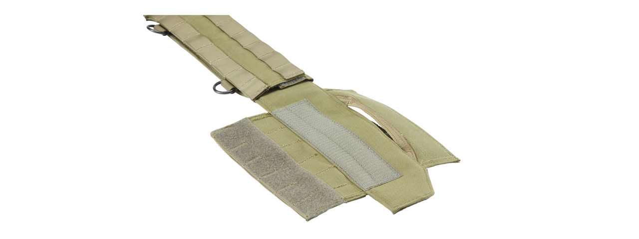 Code 11 Molle Slim Tactical Battle Belt (Color: OD Green) - Click Image to Close