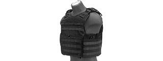 Code 11 Large Exo Plate Carrier (Color: Black)