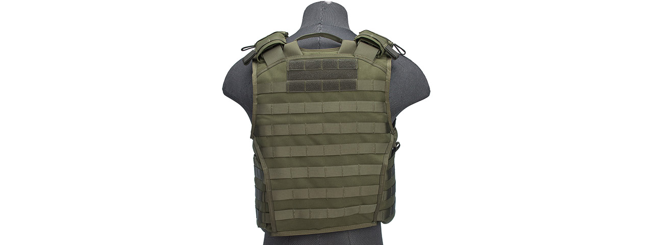 Code 11 Large Exo Plate Carrier (Color: OD Green) - Click Image to Close